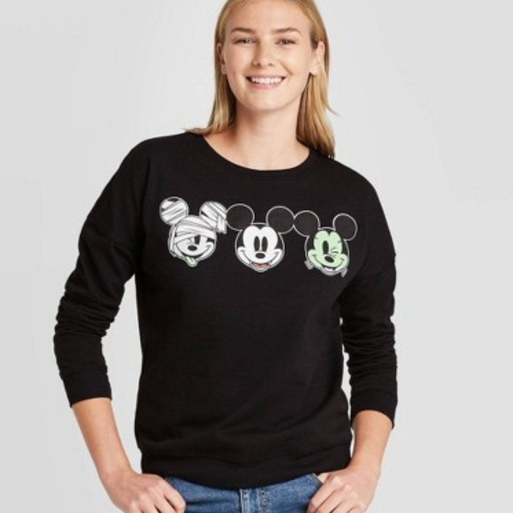 Disney for Target Mickey Monsters  Black Pullover